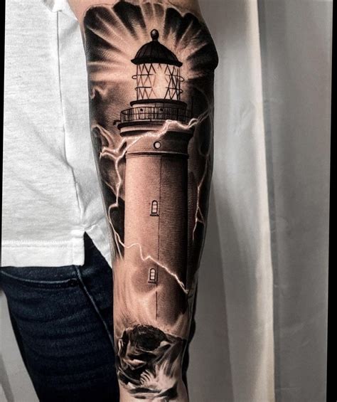 lighthouse tattoo